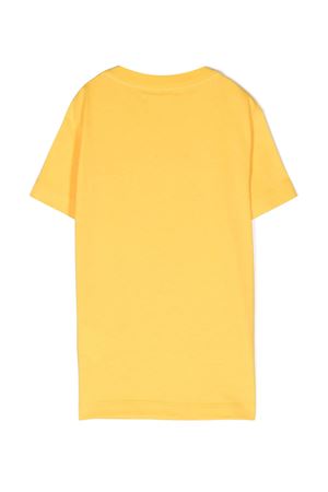 T-shirt in cotone giallo FENDI KIDS | JUI1537AJF1MU0
